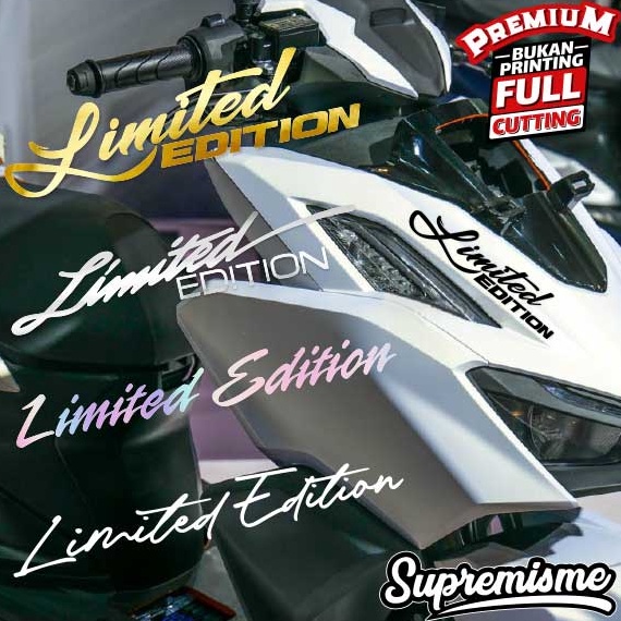 oP Stiker Limited Edition / Sticker Limited Edition Terbaru / Stiker Motor Limited Edition / Sticker