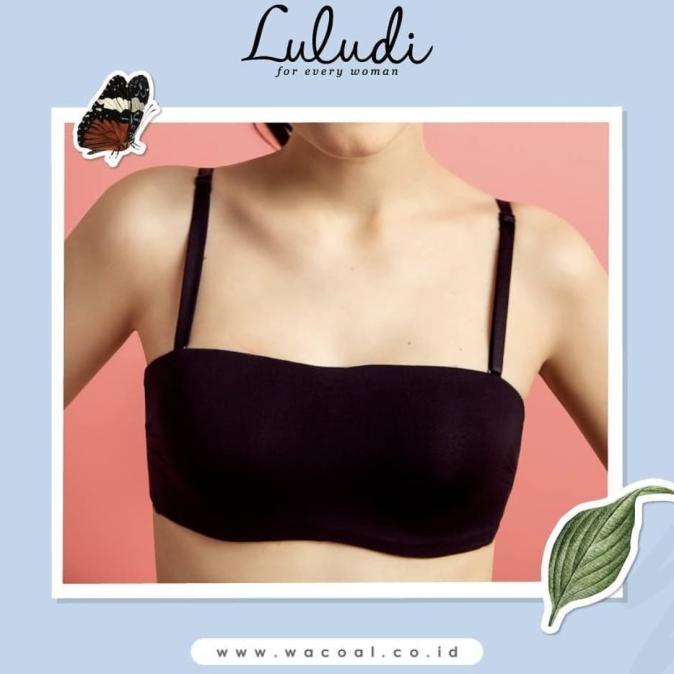 Luludi By Wacoal Best Seller Strapless Bra / Kemben / Bandeau Half Bra