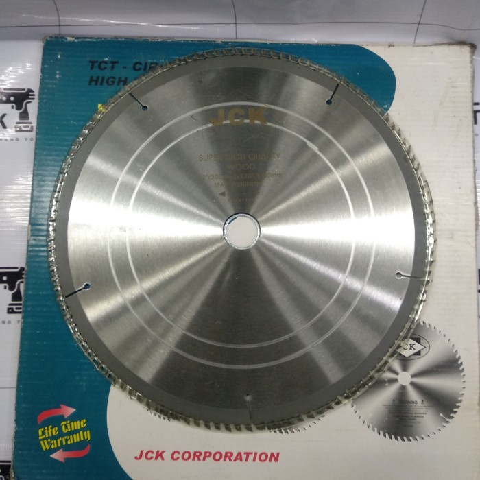 JCK MATA GERGAJI POTONG KAYU CIRCULAR SAW BLADE TRD 12" X 120T 12 INCH
