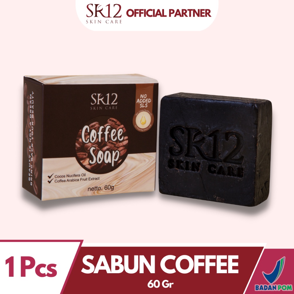 [H9N94] Sabun SR12 Kopi Sabun Wajah Menghilangkan Flek Hitam Pembersih Muka Coffee Soap SR12 Herbal 