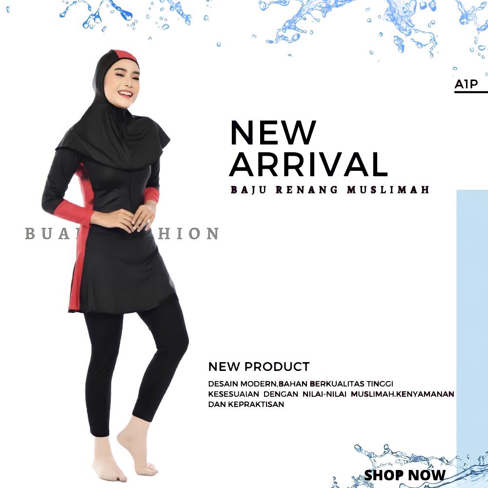 Viral Baju Renang Muslimah Dewasa Jumbo - Baju Renang Wanita Model Terkini Dengan Baju Renang Muslimah Remaja, Baju Renang Muslimah Syari, Dan Swimsuit Trendi Untuk Baju Renang Dewasa Wanita Muslimah Hijab A1P