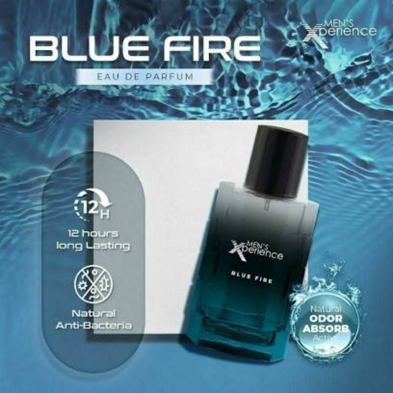 MEN'S XPERIENCE BLUE FIRE Eau De Parfum 50 Ml