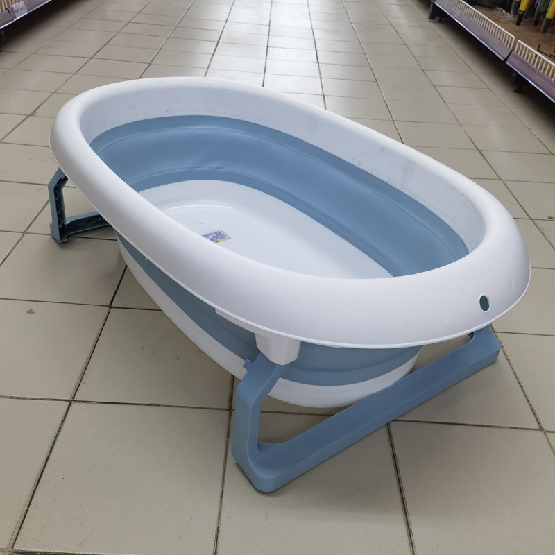 Bak Mandi Anak Biru Lipat/Bak Mandi Bayi/Bak Mandi Minimalis