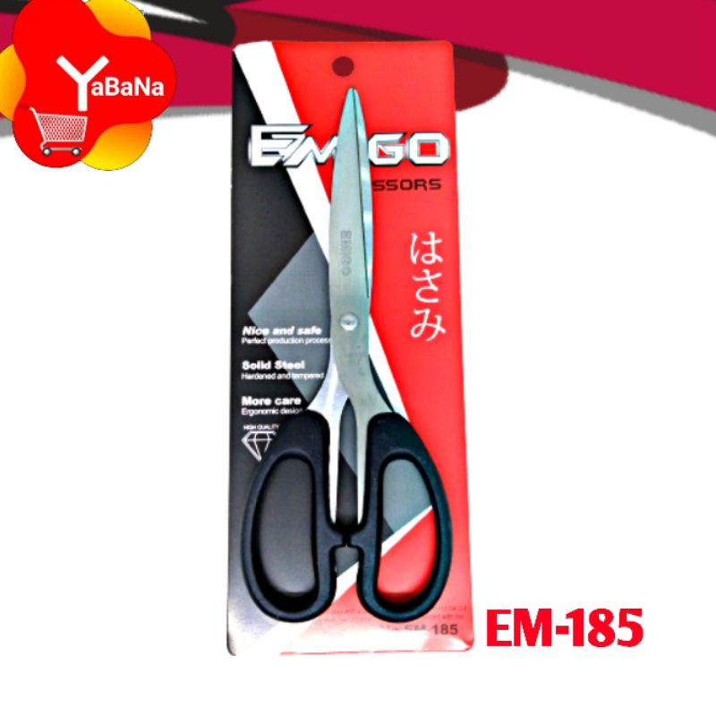 

[YBN] Gunting Besar Merk Emigo EM-185 isi 6pcs