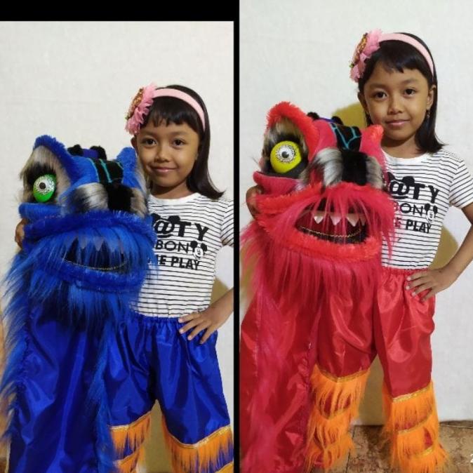 Terbaru Barongsai Anak Nyala/Custom Anak Barongsai Dan Celana Terbaik