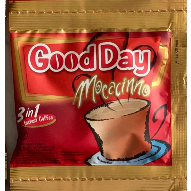 

✹Bestseller→ kopi Good Day Mocacino 1 renceng isi 10 sachet Z99