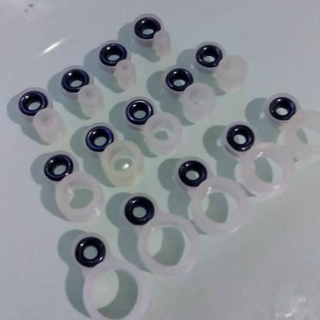 Terbaik Ring Guide / Cincin Tegek Silicon - Isi 14Pcs