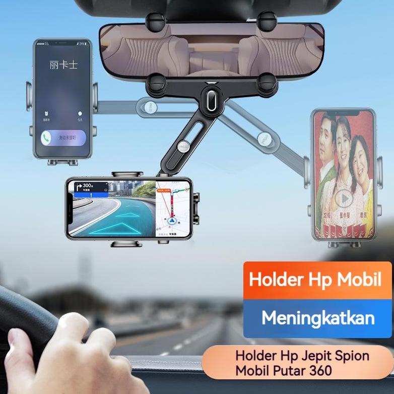 Terbaik CodCar Holder Hp Mobil Jepit/Holder Hp Jepit Spion/Hp Holder Flexible Rotation 360 /Holder H