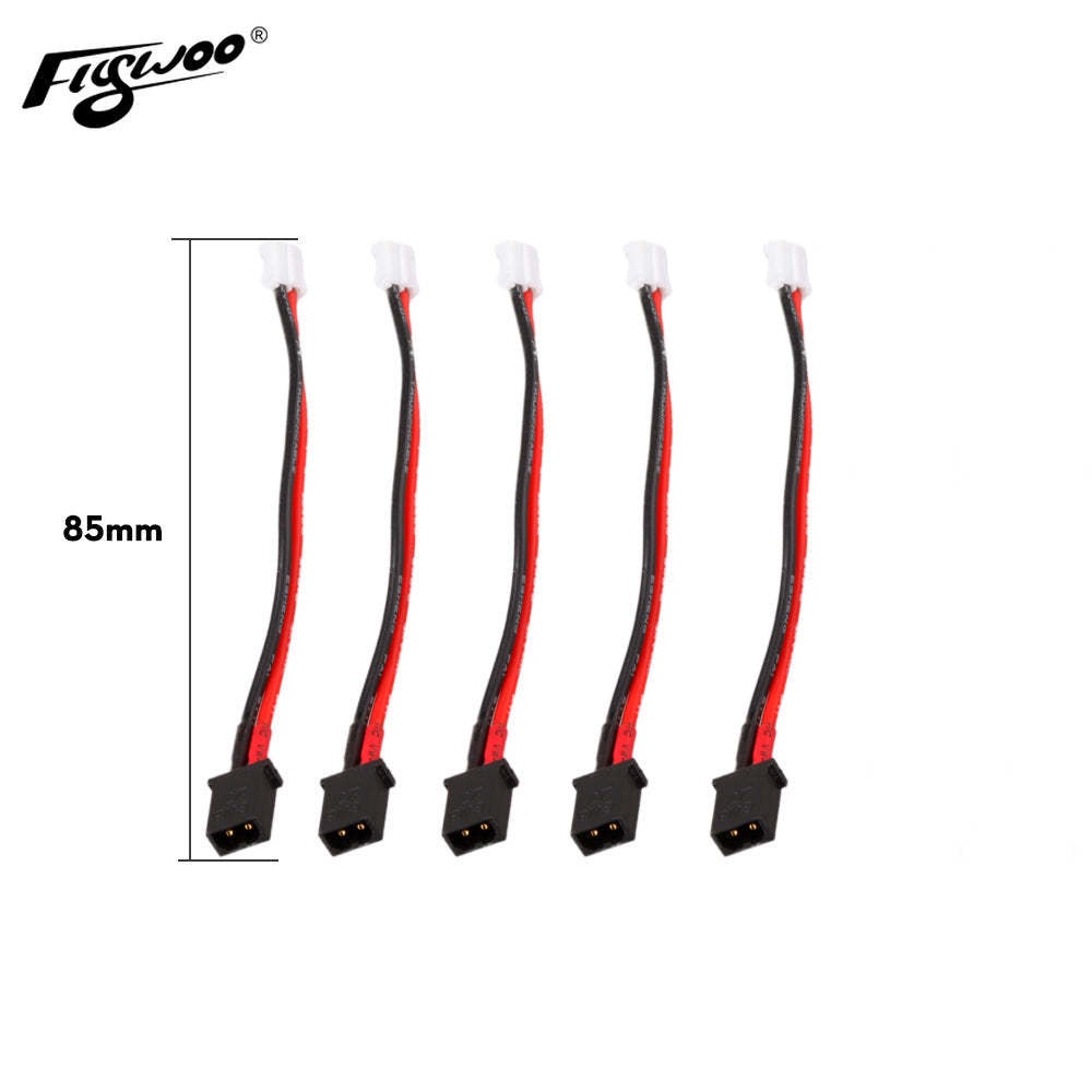 Flywoo GNB27 V2 female to PH2.0 male Adapter Cable for 1S Lipo Battery