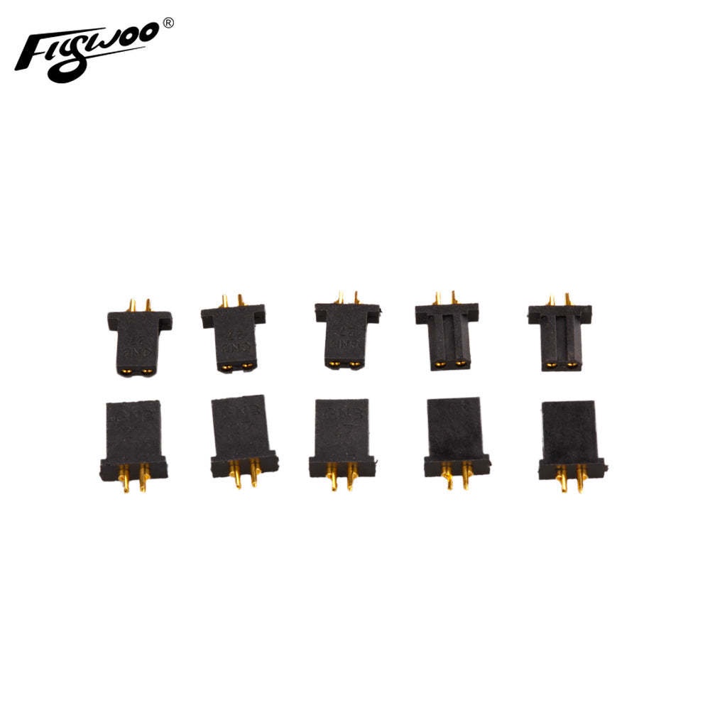 Flywoo GNB27 V2 1S Whoop Connector Male Female Set for Lipo Battery