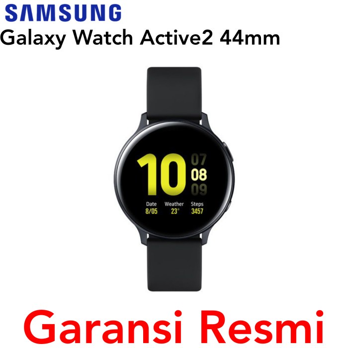 READY ORIGINAL Samsung Galaxy Watch Active 2 44mm Garansi Resmi SEIN Aluminium Jam ASLI
