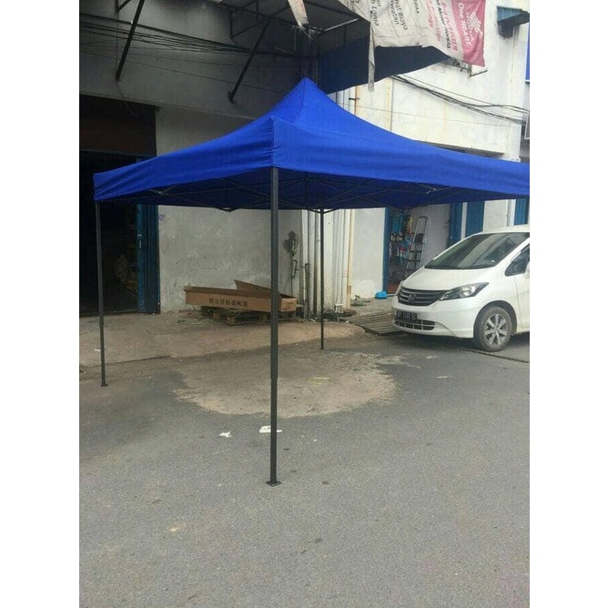 New Atap Tenda Lipat 3X3 Terpal Tenda Cafe Lipat