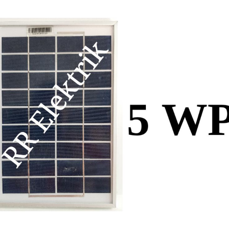 ' Io Solar Panel Solar Cell Panel Surya 5wp Poly 5 Wp Polycrystalline ✰ ✌