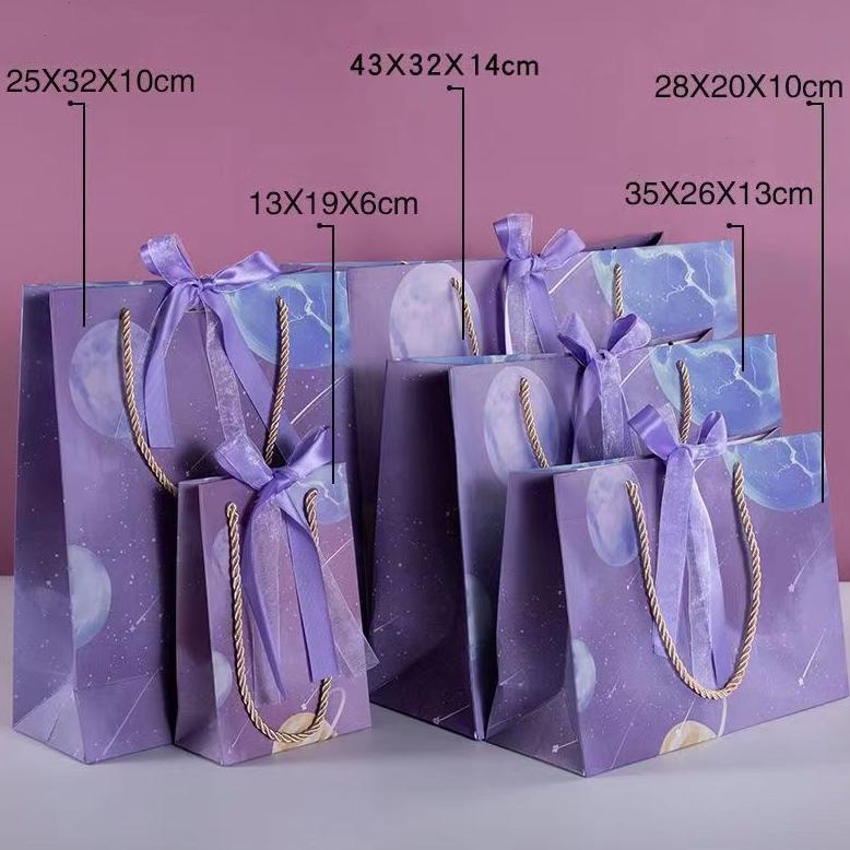 

Diskon Paper Bag Tote Bag / Gift Box Tote Bag / High-End Gift Paper Bag