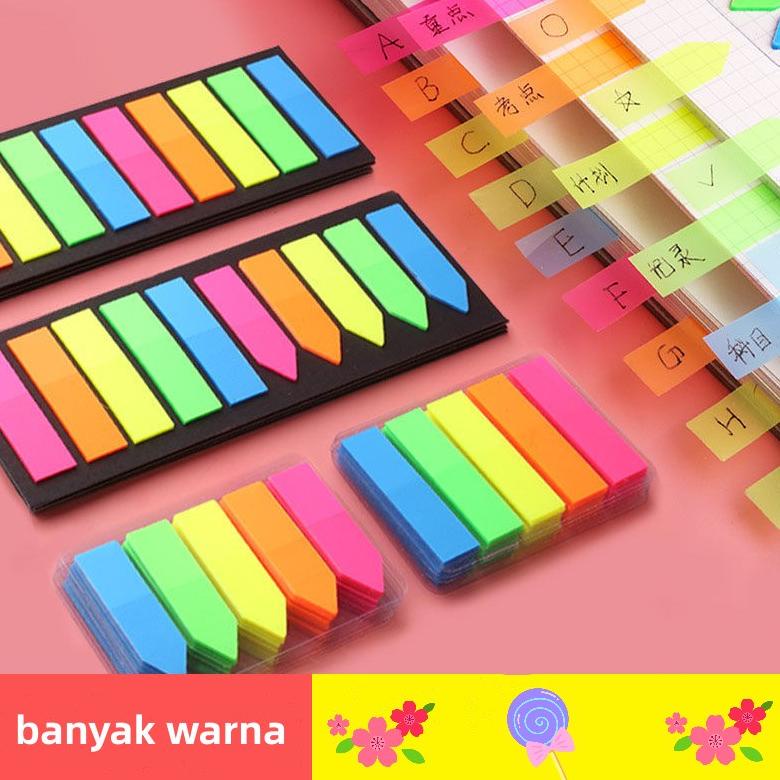 

Diskon Stiker Indeks/ Removable Pet Arrow Indikator Label Stiker/ Tempel Memo Indeks