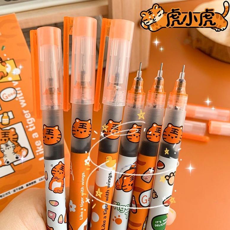 

Trending Pena Motif Kartun 1 Box Isi 6Btg Pen Tinta Cair/Pulpen Gel0.5Mm