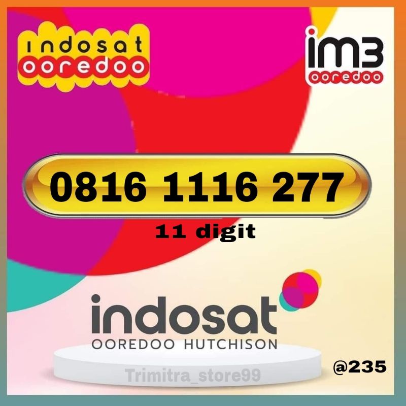 New produk NOMOR CANTIK INDOSAT IM3 10digit 11digit 12digit 4G LTE MURAH