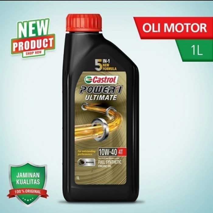 Oli Mesin MXKing Vixion R15 XSR MT15 Xabre CASTROL Ultimate 10W40 1 L murmer