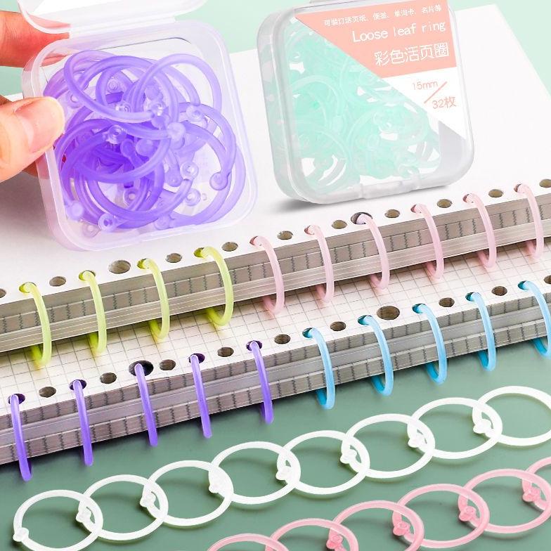 

Termurah Ring Binder Loose Leaf Bahan Plastik Tanpa Melubangi Buku/Set Ring Binder Loose Leaf Warna Warni Bahan Plastik Tanpa Melubangi Bukuf Untuk A4/ B5/ A5