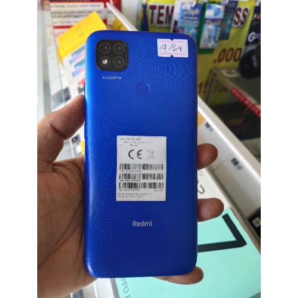 Redmi 9c 4/64 Fullset Ori .Second Mulus