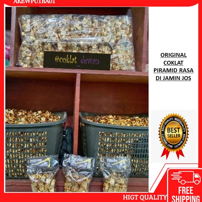 

Best.. PEROMO COKLAT SILVERQUEEN PIRAMID Mix COKLAT BATANG 500gr ISI 65pcs AKEWPUTRA01 CAL