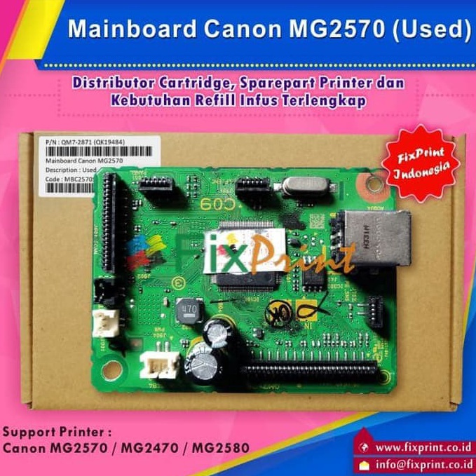❇ Original Mainboard Printer Canon MG2570 MG2570S MG-2570S Logic Board MG-2570 Motherboard MG2570s f