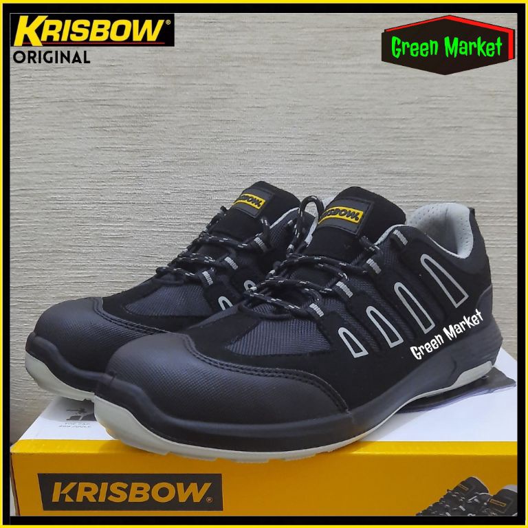 Lagi Tren.. Krisbow Sepatu safety HYDRA || Safety Shoes Krisbow HYDRA