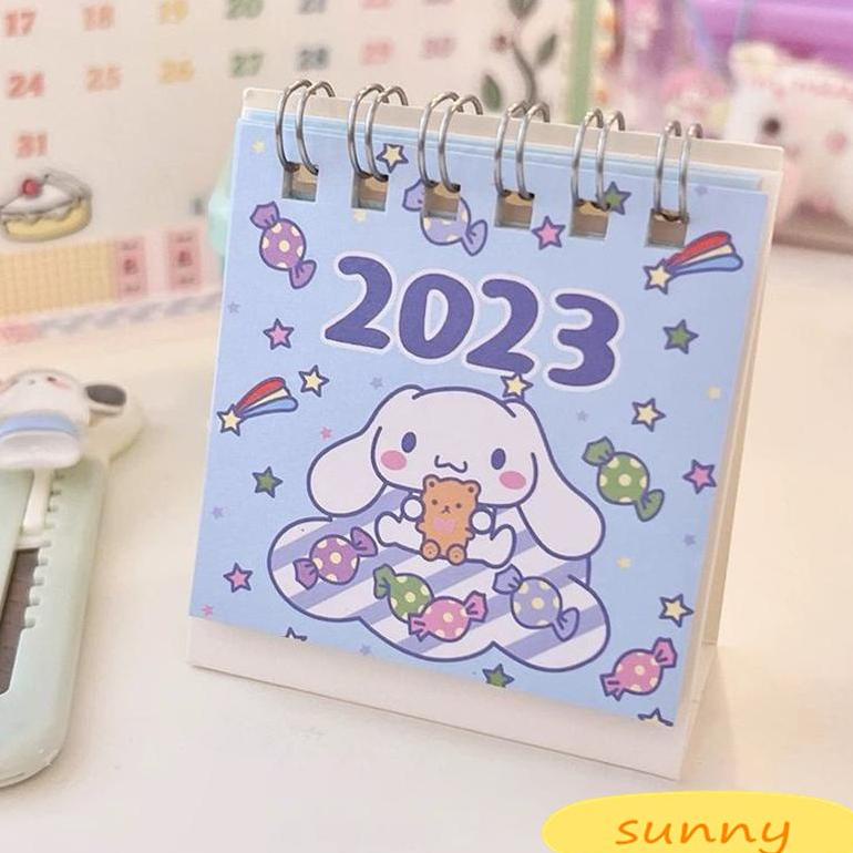 

Terbaru Kalender Meja Mini 2023 Lucu Vertikal Anjing Kuromi Cinnamoroll Kalender Kecil-V2