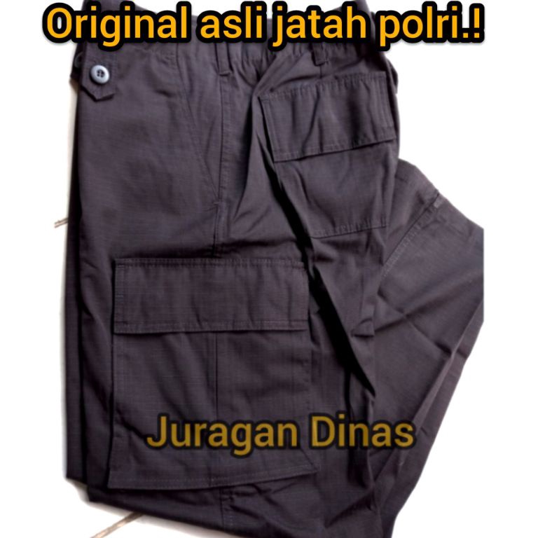 Bagus Banget..!! Celana PDL COKLAT Brimob asli Jatah POLRI / Celana PDL POLISI coklat tua / Celana P