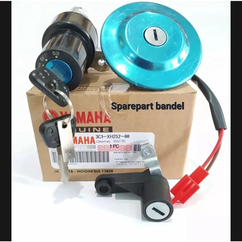 Kunci kontak set plus tutup tangki vixion old kunci kontak vixion lama 3C1 KUALITAS ORI ORIGINAL