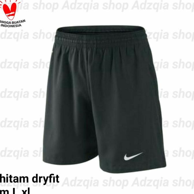 Beli 2 Murah Nike Celana Pendek Grade Ori Hitam / Celana Bola Ready