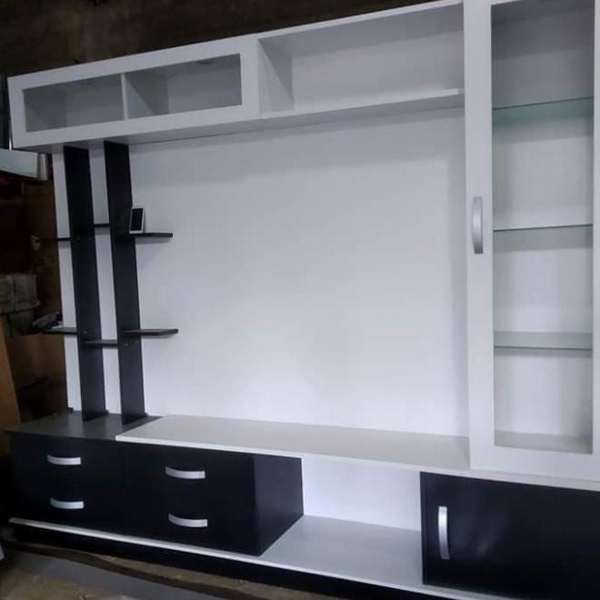 Rak Tv/Backdrop Tv/Buffet Tv/Lemari Tv/Lemari Pajangan Duco/Hpl