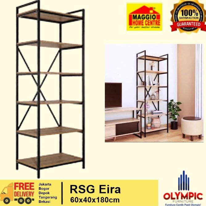 Rak Display - Rak Pajangan - Lemari Buku Rsg Eira - Olympic