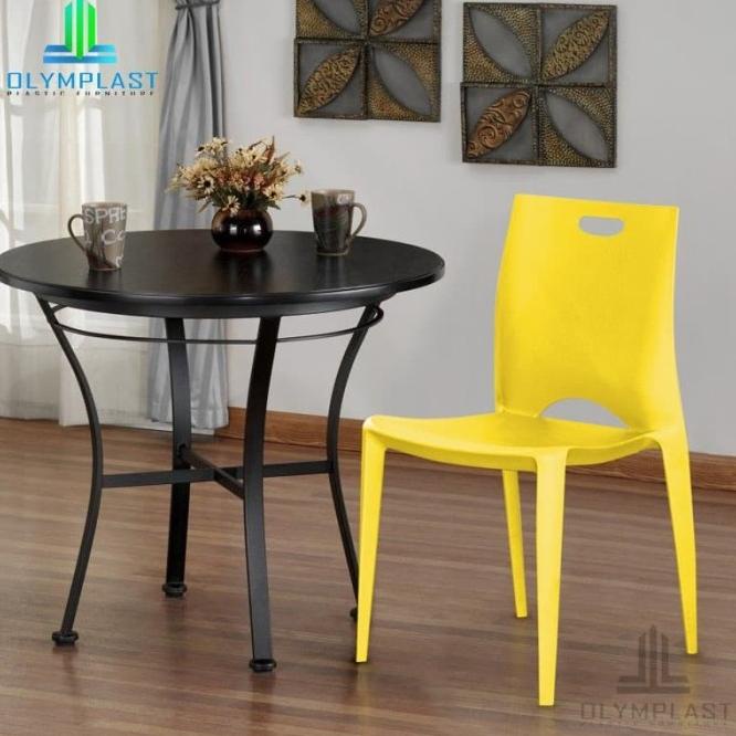 Olymplast Ol 301 Kursi Bangku Makan Sender Plastik Cafe Resto Santai