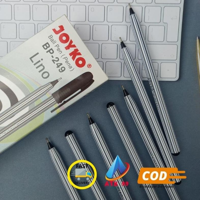 

Terbaru Joyko Lino Bp-249/Pulpen Joyko Hitam/Ball Pen/Bolpoin/Pena