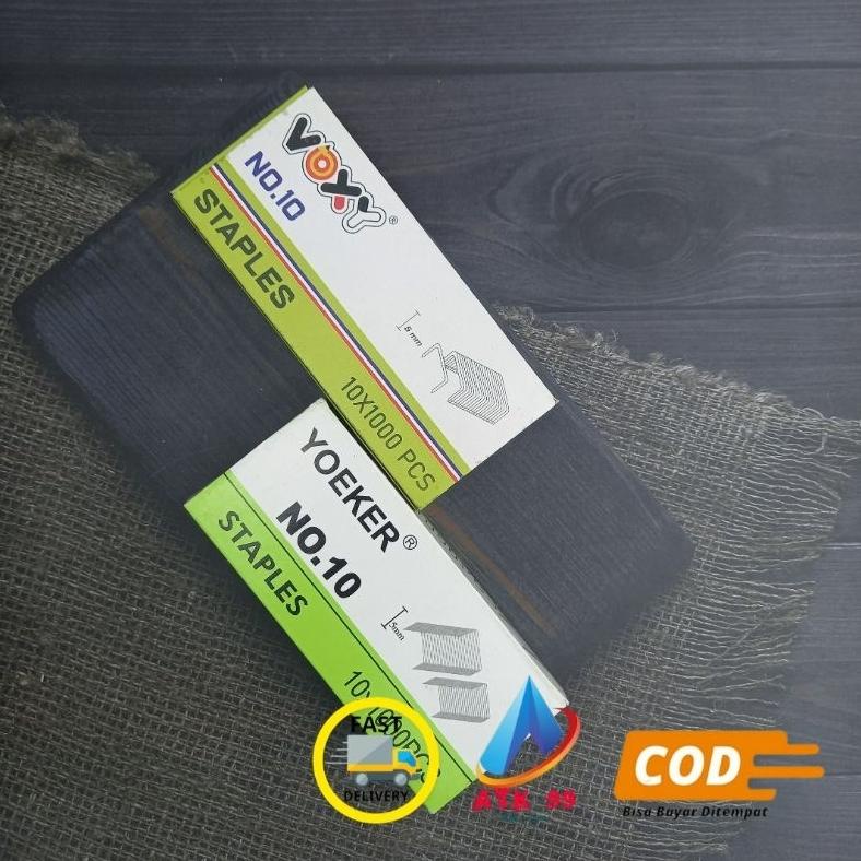 

Terbaik Voxy - Isi Staples Kecil No 10/Isi Stapler/Refil Stapler