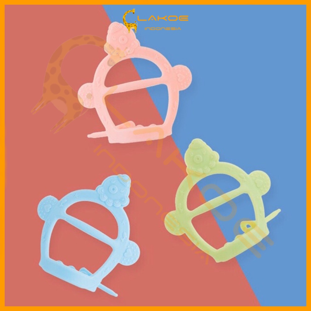 Lakoe  Teether Bayi / Teether Gelang / Sarung Tangan Bayi Teether Bpa Free