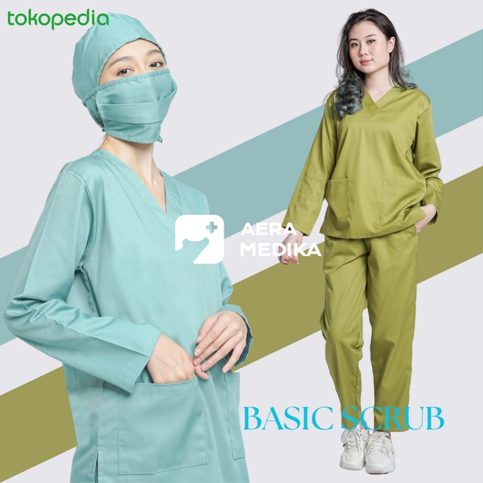 Best Seller Seragam Oka/ Baju Jaga Lengan Panjang (Hera Medika)