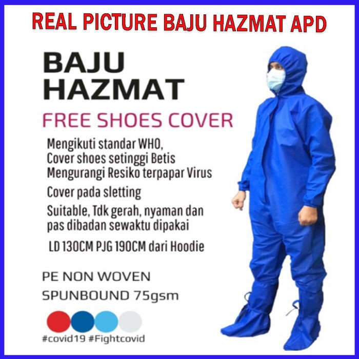Best Seller Baju Hazmat Apd 1 Set Apd Lengkap Sesuai Standar Menkes