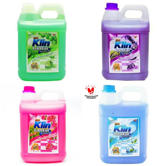 Best Seller So Klin Pembersih Lantai 4 Liter 4Lt