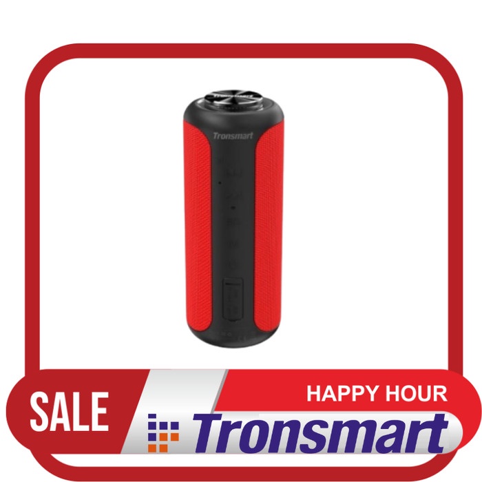 Best Seller Tronsmart Speker Bluetooth T6 Plus Upgrade Edition 40W Red