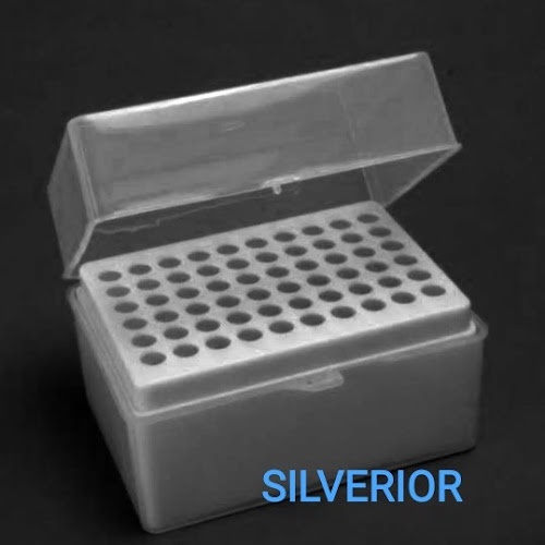 Kotak Box Rak Plastik Organizer Tempat Tabung Silinder Vial Pipet