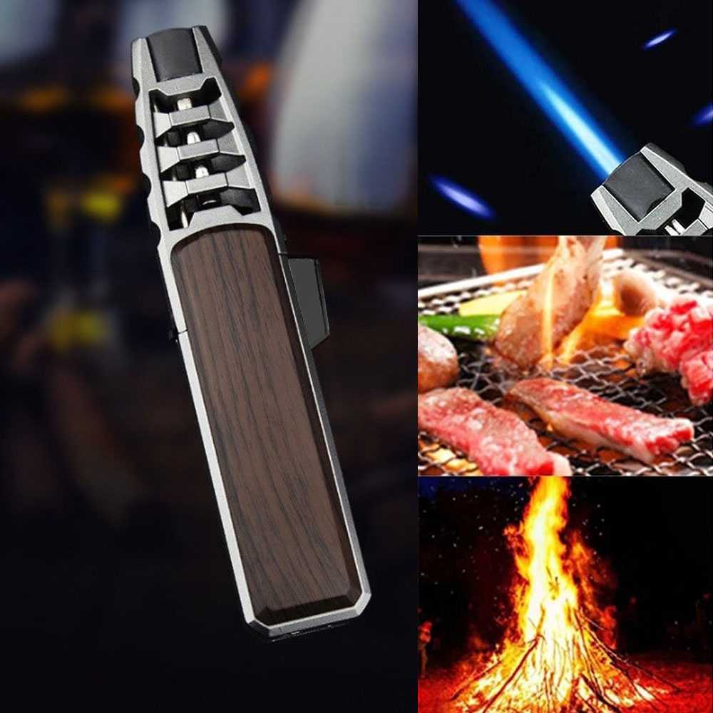 Original Jobon Korek Api Gas Flame Jet Gun Butane Torch - ZB-588