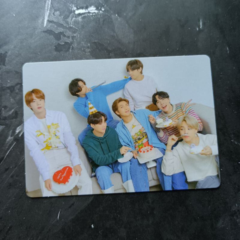 BTS OT7 Official Photocard