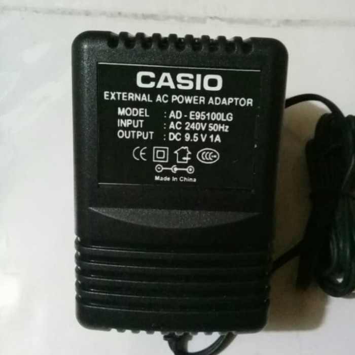 DC 9V adaptor to casio keyboard Ctk5000 LK80