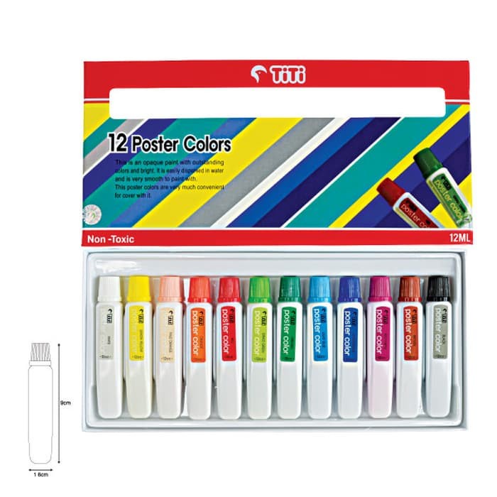 

Cat Poster Poster Color - Titi 12 Warna !