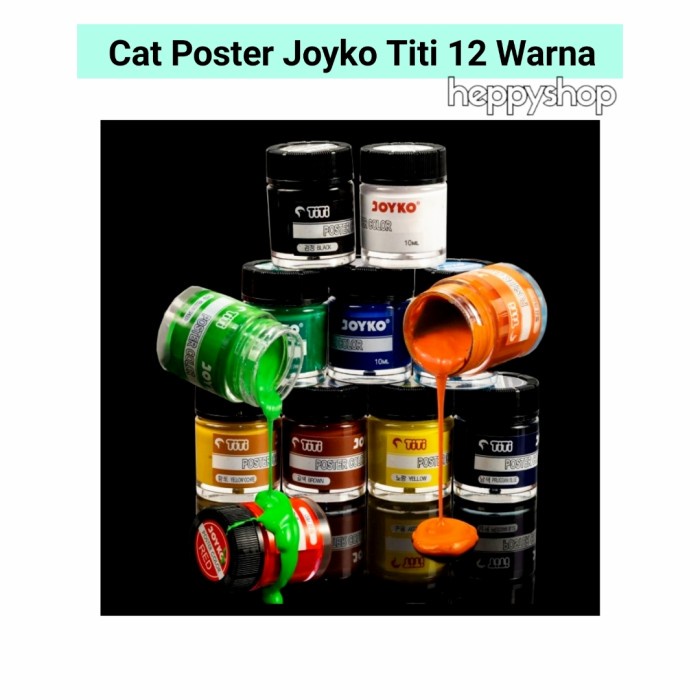 

Cat Poster Joyko Titi 12 Warna