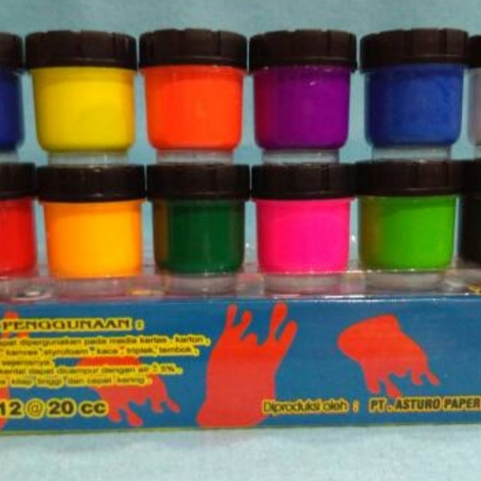 

Cat Poster Asturo 12 Warna 20Cc - Poster Colour Waterbase