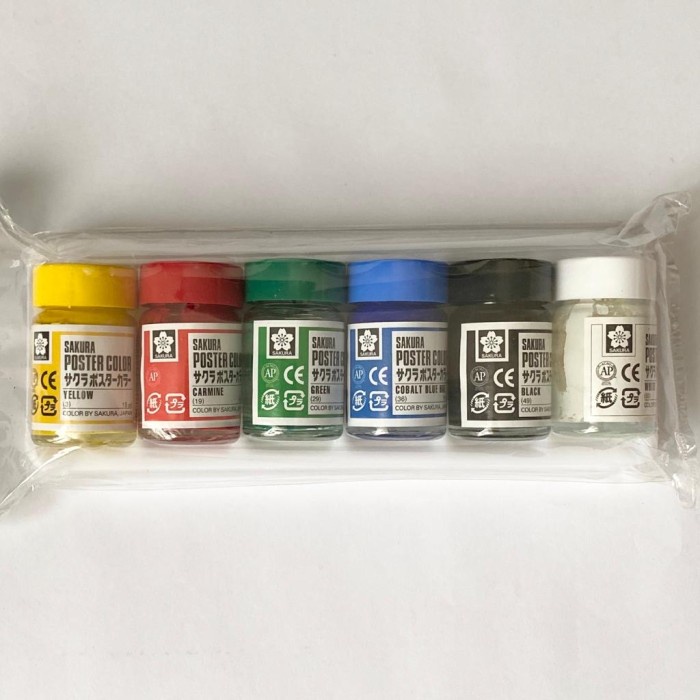 

Cat Poster Color Sakura Basic Set 15 Ml 6W + Palette