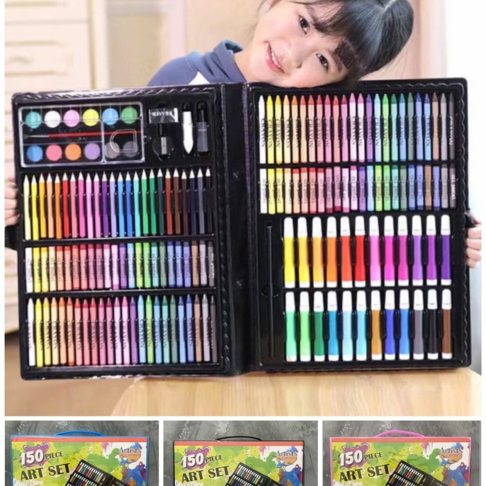

Termurah Crayon Anak Set 208 Pcs Pensil Warna Alat Tulis Set Crayon 208 Pcs _.
